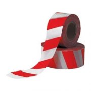 Emniyet Şeridi Kırmızı-Beyaz 500M İkaz Bandı