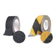 Kaydırmaz Bant Sarı-Siyah Ve Siyah PVC